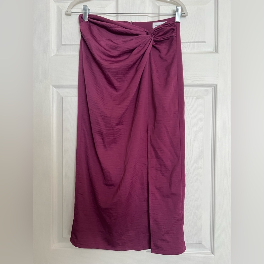 Elegant Purple Women's Skirt